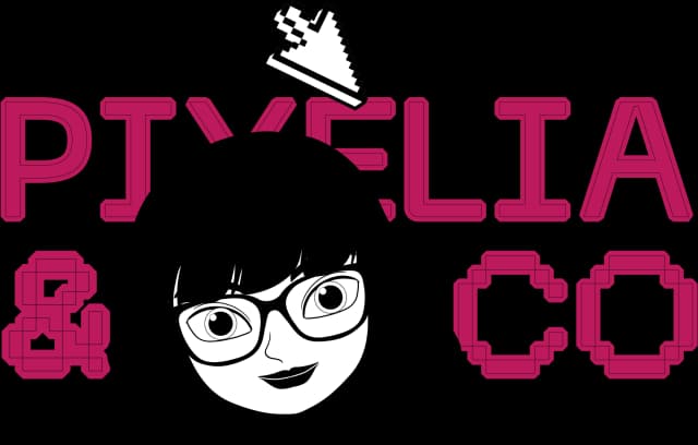 logo d'entreprise (Priscillia AMMEUX - Créatrice Développeuse)