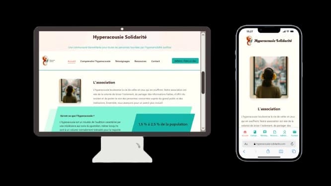 Aperçu du projet Hyperacousie Solidarité